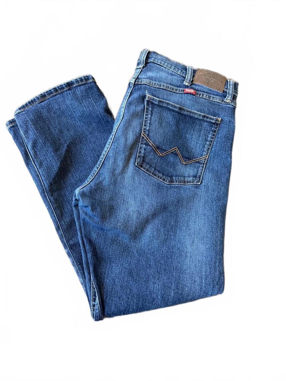 Cotton denim jeans, Wrangler Premium Relaxed Fit(0069)